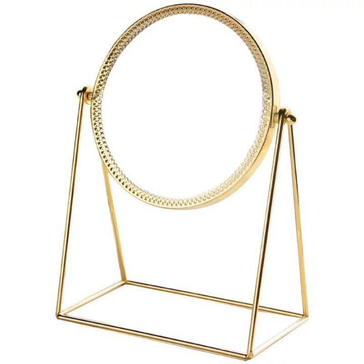 ty65-360-rotation-metal-makeup-mirror-single-sided-vintage-vanity-mirror-golden-u2jd