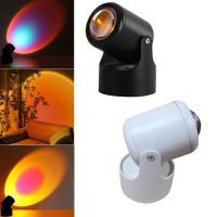 Projection LED Light  Sunset Lamp 180 Degree Rotation Night Light Romantic Projector Lamp for Home Party Living Bedroom Decor Night Lights