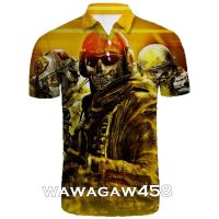 2023 NEW Style Full Sublimation Call Duty POLO T-shirts Tshirt Size S- polo Short Sleeve Tee 07，Can be customization