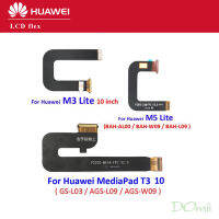 จอแสดงผล LCD Connector เมนบอร์ด Flex Cable สำหรับ Huawei Mediapad T3 10 AGS-L03 AGS-L09 AGS-W09 / M3 M5 Lite เชื่อมต่อเมนบอร์ด