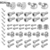 ชุดเครื่องมือสกรูแฟลชโครงใส่กล้องพร้อมกับกล่องเก็บของ M3 M2.5 1/4  "3/8 " ที่จับสกรู SLR การถ่ายภาพ DSLR อะไหล่เสริม