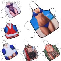 ✸㍿ Kitchen Sexy Apron Woman Funny Pinafore Cooking Baking Party Cleaning Cute Aprons for Christmas Apron