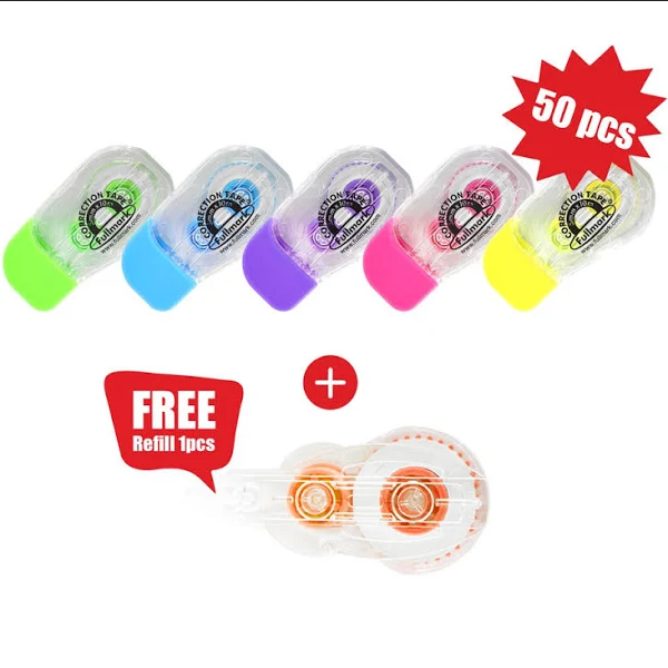 Fullmark Correction Tape x 50 pcs (Model G) Lazada