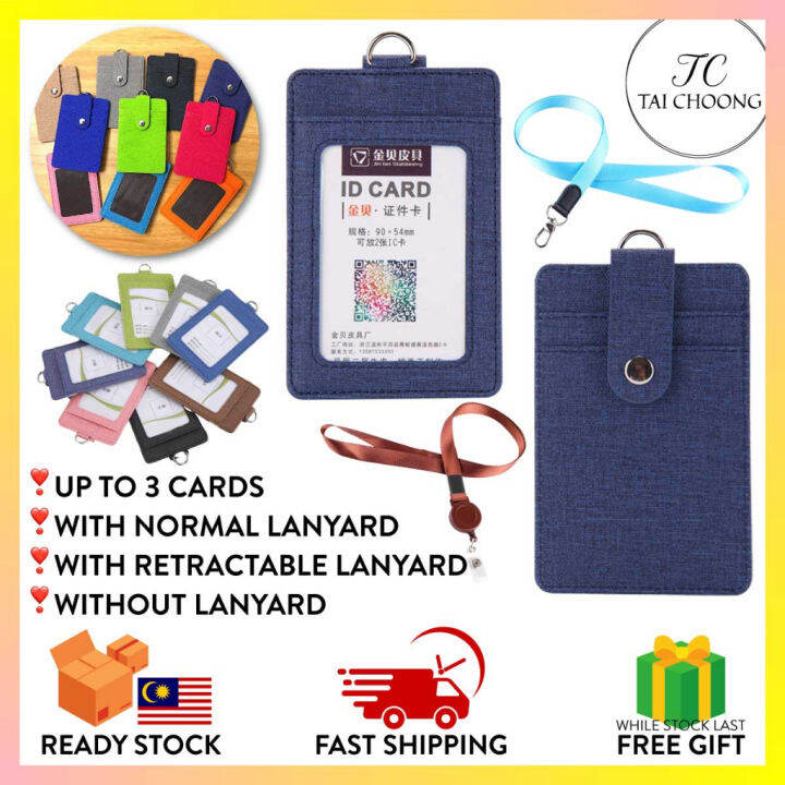 TC BW041 Business ID Card Holder Access Card Holder Name Tag With