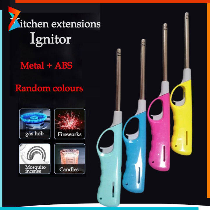 Utility Lighter Kitchen Portable / Refillable Gas Electric Burner Pulse