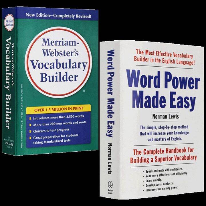 Word power make easy + Merriam ster'S vocabulary builder English