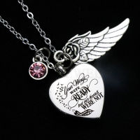 Memorial Urn Necklace Ashes Pendant Your Wings were READY 12 colours With Tool