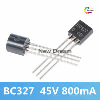 20ชิ้นต้นฉบับ BC327เป็น-92 45V 800mA ทรานซิสเตอร์ PNP ไตรโอด (20ชิ้น) BC327C