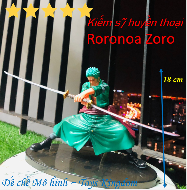 Mô hình Zoro:
Bạn yêu thích Zoro, võ sĩ kiếm thuật của băng hải tặc Mũ Rơm? Hãy đến với mô hình Zoro để có cơ hội sở hữu một bộ sưu tập hoàn chỉnh và tận hưởng cảm giác như đang sống trong thế giới anime.
