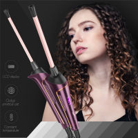 9MM LCD Display Hair Curler Electric Curling Iron Ceramic Curling Wand Tong Roller for Tight Curls Men Women Waver Beauty Styler