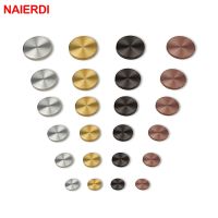 20Sets NAIERDI Advertisement Screw Decoration Cover Advertising Screws Mirror Nails Stainless Steel Glass Fastener Hardware