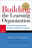 หนังสืออังกฤษใหม่ Building the Learning Organization : Mastering the Five Elements for Corporate Learning (3RD) [Paperback]
