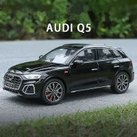 1:24ออดี้ Q5 SUV ล้อแม็กรถยนต์รุ่น D Iecast และของเล่นยานพาหนะโลหะรถรุ่นจำลองสูงเสียงและแสงคอลเลกชันเด็กของเล่นของขวัญ