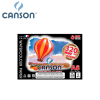 Canson สมุดสีน้ำ 320g ผิวหยาบ