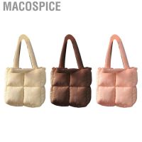 Macospice Puffy Shoulder Bag  Padded Underarm Stylish for Schoola a