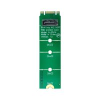 Jimier Vertical SATA 7pin Hard Disk Drive SSD PCBA to Motherboard NGFF B/M-key M.2 Extension Adapter