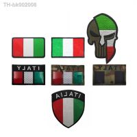 ✉卐✳ Italian Fabric Patch Embroidered Flag Reflective GRUPPO Armband Badge Clothing Patches Embroidery Hook loop Military ITALY G.I.S