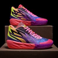 New Colorful Men Basketball Shoes High Quality Couples Professional Basketball Training Shoes Anti-shock Men Basket Sneakers