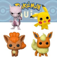 Anime Figure Pikachu Pop Model Toys Pokemon Mewtwo Ninetales Eevee Mini Cartoon PVC Vinyl Toy for Boys Girls Kids Ornaments Gift