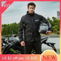 Uni Men Outdoor Raincoat Motorcycle Suit Reusable Raincoat Polyester Portable Antipioggia Household Merchandises AG50YY