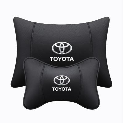 Toyota หมอนรองคอรถยนต์ที่พิงศีรษะเบาะนั่งหมอนรองเอวคอรถหมอนรองเอวหมอนที่นั่งออโต้หมอนสำหรับ Vios Avanza Hilux Vellfire Wish Innova Altis Rush YARIS