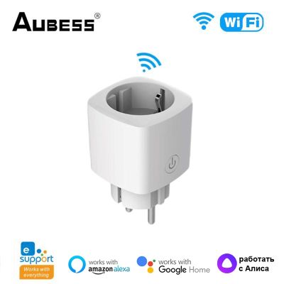 【NEW Popular】 EWelink WIFI BluetoothPulg ตัวตั้งเวลาควบคุมกำลังไฟฟ้าทำงานร่วมกับ Alexa AliceHome