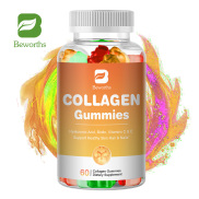 Collagen Gummies cho Tóc Khỏe Da Móng Làm trắng da Chống lão hóa Vitamin C