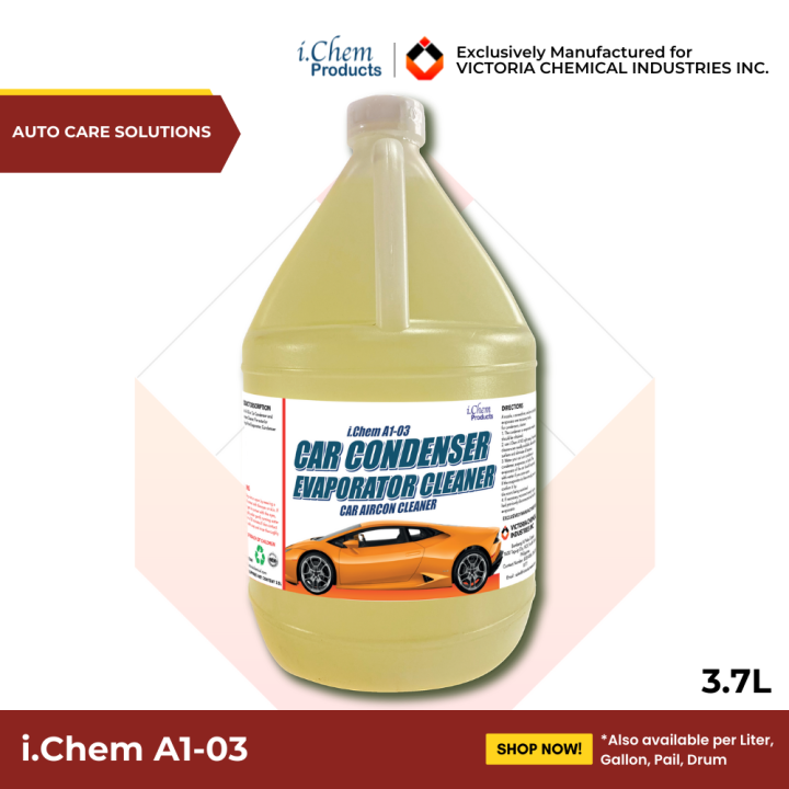 CAR CONDENSER AND EVAPORATOR CLEANER 1 GALLON (CAR AIRCON CLEANER
