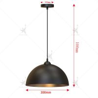 NJ ส่งฟรี โคมไฟเพดาน จี้ไฟ LOFT Ceiling Lights โคมไฟแขวนเพดาน สไตล์โมเดิร์น  เส้นผ่าศูนย์กลาง30CM ตกแต่งบ้าน