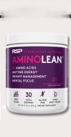 RSP Nutrition, AminoLean, Essential Amino Acids + Anytime Energy, Blackberry Pomegranate, 9.52 oz (270 g)