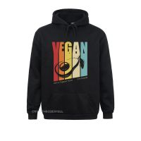 Vegan Vegetarian Retro Veganism Vintage Sweatshirts For Male Summer Hoodies Party Hoods Long Sleeve Company Size XS-4XL