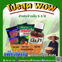 ชุดกำจัดแมลง บำรุง เชื้อราช่วงข้าวเล็ก3-5ไร่ ป้องกันและกำจัดเพลี้ยกระโดดเพลี้ยไฟ โรคข้าวกาบใบแห้งข้าวใบด่าง กระตุ้นการแตกกอ คูลเกษตร