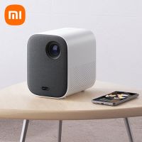 Xiaomi Mijia โปรเจ็คเตอร์ขนาดเล็ก DLP แบบพกพา1920*1080รองรับวิดีโอ4K WIFI LED โปรเจ็คเตอร์ Beamer ทีวี Full HD สำหรับชมภาพยนตร์ในบ้านจุดสินค้า