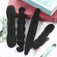 4pcs/set Magic Foam Sponge Clip Bun Curler Braider Hairstyle Twist Maker Tool Dount Twist Hair Accessories Styling Twister Adhesives Tape