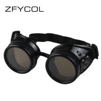 【LZ】△✴◇  ZFYCOL New Fashion Arrival Sunglasses Vintage Style Steampunk Goggles Welding Gothic Glasses Cosplay Glasses 2023 Brand Designer