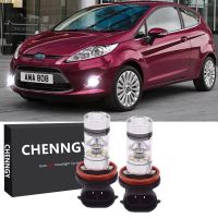 New หลอดไฟตัดหมอก Led H11 6000K สีขาว สําหรับ FORD FIESTA MK6 MK7 2007-2018 2 ชิ้น