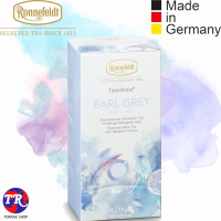 Ronnefeldt Teavelope Earl Grey Tea โรเนอเฟลท์ เอิร์ลเกรย์ ที (ใบชา ดาร์จีลิง)  25x1.5g