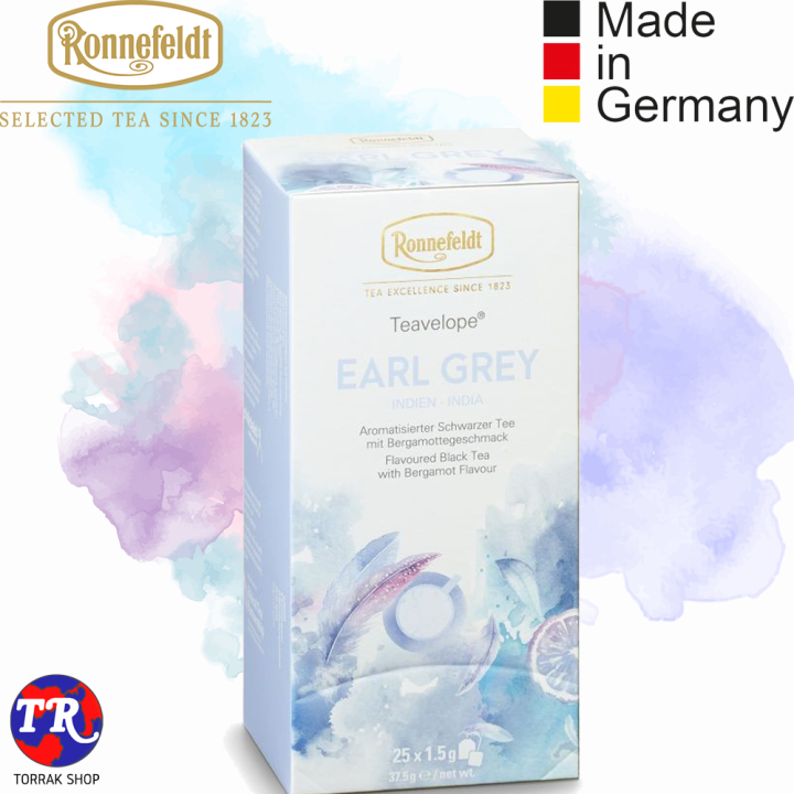 Ronnefeldt Teavelope Earl Grey Tea โรเนอเฟลท์ เอิร์ลเกรย์ ที (ใบชา ดาร