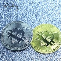 【YD】 gold coin Gold Plated Coin Collectible Collection Commemorative BitMetal Antique Imitation