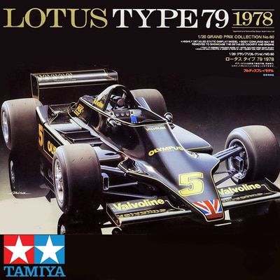 Tamiya ชุดหุ่นประกอบรถยนต์สูตร1978 Type79ดอกบัวสำหรับ1/20คอลเลกชั่นโมเดล Hoy