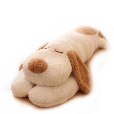 （HOT) ตุ๊กตาสุนัขตัวน้อยน่ารักมากับคุณนอนหมอนของเล่นผ้าพลัฌเตียงขนาดใหญ่ตุ๊กตาผ้าสำหรับเด็กผู้หญิง