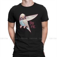 Budgies Are Scary Classic Style Tshirt Parrot Animal Comfortable Hip Hop Gift Clothes T Shirt Short Sleeve S-4XL-5XL-6XL