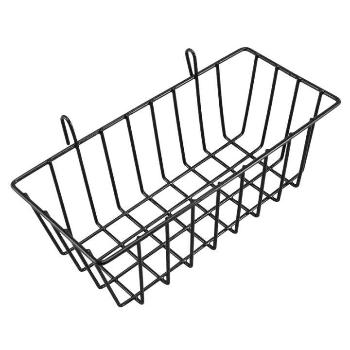 3-pieces-hanging-basket-straight-shelf-flower-pot-display-holder-for-wire-wall-grid-panel-bread-basket-iron-rack