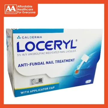 Loceryl Nail kuku lacquer anti fungal 5% 2.5ml x 30 exp 5/2025 | Lazada