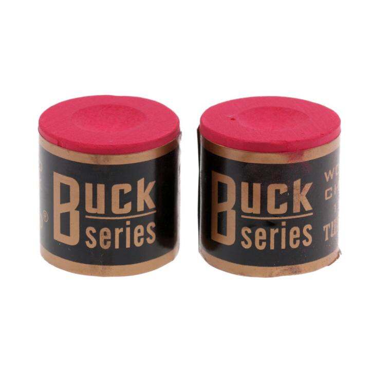 Mippos Snooker Pool Cue Tip Table Billiard Chalk Accessory 1 Box of 2