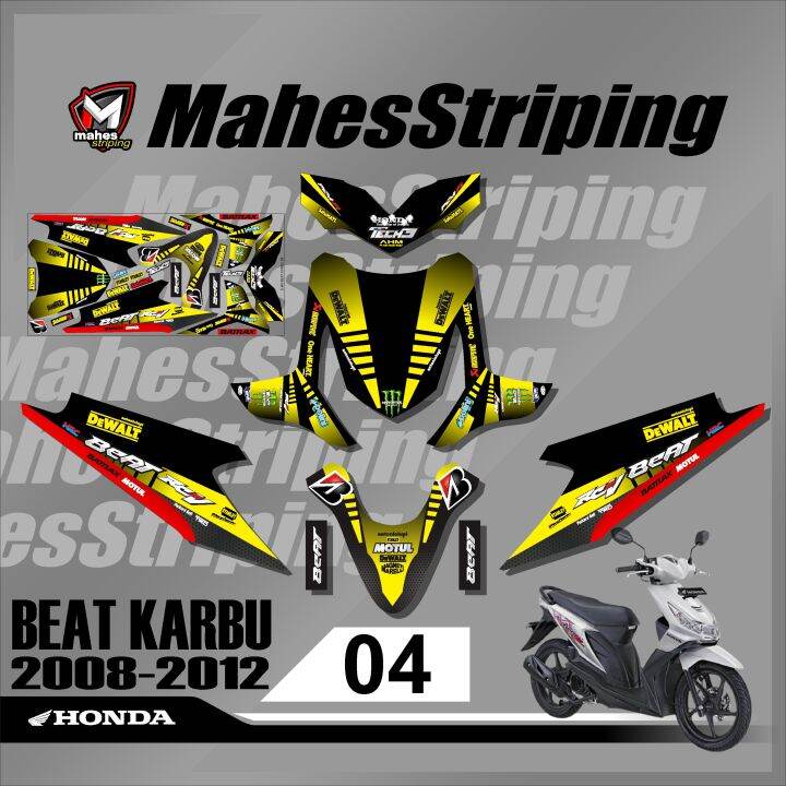 Decal Stiker Fullbody Beat Karbu 2008 2009 2010 2011 2012 Variasi ...