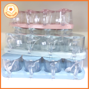 Bộ 4 lọ đựng gia vị có thìa cao cấp CH