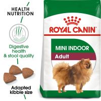 โปรด่วน จำกัดเวลา ส่งฟรี  ROYAL CANIN Mini Indoor Adult สำหรับสุนัขโตพันธุ์เล็กที่เลี้ยงในบ้านอายุ 1-8 ปี ขนาด  7.5 กิโลกรัม