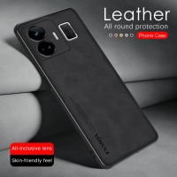 GTNeo5 Case Slim Sheepskin Leather Matte Back Cover For Realme GT Neo 5 5G 6.74" Camera Shockproof Coque Realm Realmi GT Neo5 5G Electrical Connectors