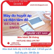 Máy đo huyết áp và điện tâm đồ Beurer BM95 chính hãng-Xuất xứ Đức